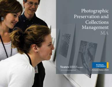 Photographic Preservation and Collections Management MA