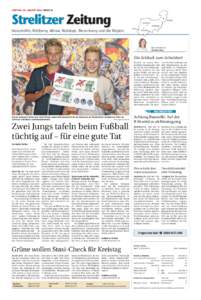 FREITAG, 29. AUGUST 2014, SEITE 15  Strelitzer Zeitung Neustrelitz, Feldberg, Mirow, Woldegk, Wesenberg und die Region  Woldegk
