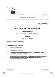 [removed]EUROOPAN PARLAMENTTI Oikeudellisten asioiden valiokunta  JURI_OJ(2010)0705_1