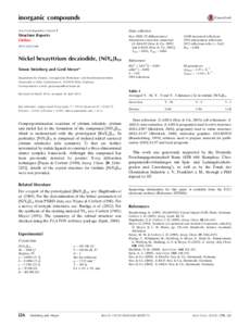 Nickel hexayttrium decaiodide, [NiY6]I10