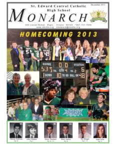 MONARCH  December 2013 St. Edward Central Catholic High School