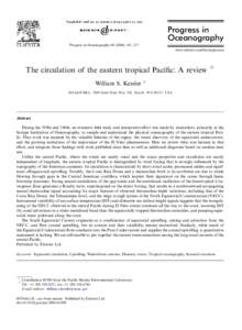 Physical geography / Earth / Aquatic ecology / Fisheries science / Equatorial Counter Current / Klaus Wyrtki / Ekman transport / Cromwell Current / California Current / Oceanography / Physical oceanography / Ocean currents