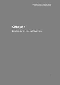 Microsoft Word - CH 4 Existing Environmental Overview