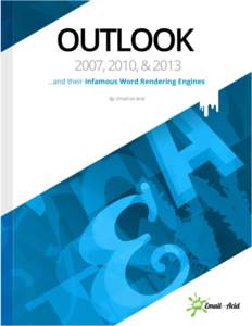 Table of Contents Chapter 1: Outlook Isn’t Going Anywhere ............................................................................................ 2 Chapter 2: 17 Must-Know Tricks for Outlook 2007, 2010 & 2013 ...