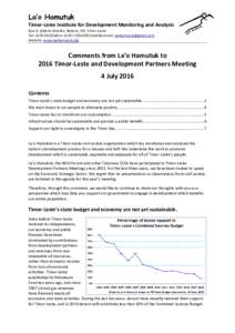 International relations / Geography of Asia / Southeast Asia / East Timor / Maritime Southeast Asia / Republics / Treaty on Certain Maritime Arrangements in the Timor Sea / Timor / AustraliaEast Timor relations / BrazilEast Timor relations