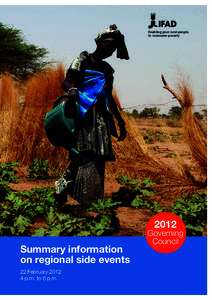 Enabling poor rural people to overcome povertySummary information