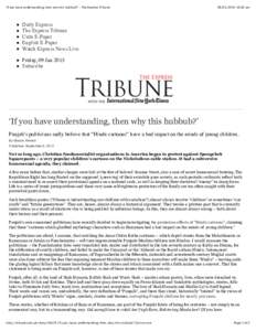 ‘If you have understanding, then why this hubbub?’ – The Express Tribune:02 pm Daily Express The Express Tribune