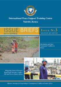 International Peace Support Training Centre Nairobi, Kenya ISSUE BRIEFS 2014 SERIES