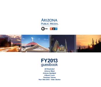 FY2013 guestbook AZ Illustrated Arizona Week Arizona Spotlight
