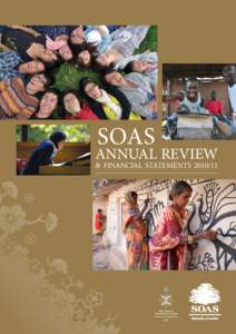 SOAS  ANNUAL REVIEW & FINANCIAL STATEMENTS[removed]