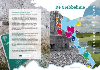 De Grebbelinie De Grebbelinie van onder tot boven? De laatste jaren is er -terecht- veel aandacht voor de Grebbelinie. Wandelgids Grebbeliniepad. Rhenen-Spakenburg, van Bert Rietberg en Oorlog in je achtertuin. Verhalen 