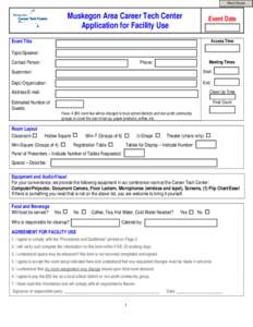 Microsoft Word - Room Reservation Form