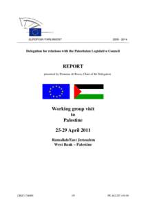 EUROPEAN PARLIAMENT[removed]Delegation for relations with the Palestinian Legislative Council
