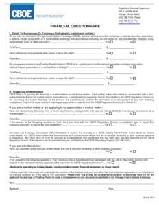 Registration Services Department 400 S. LaSalle Street Chicago, IllinoisPhone - Fax 