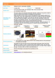 Project title:  Experimentele beproeving van een prototype taatslager voor puntdeuren in sluizen met UHMWPE-schijven Project number: