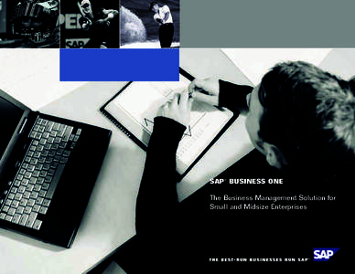 SAP® BUSINESS ONE  The Business Management Solution for Small and Midsize Enterprises  2
