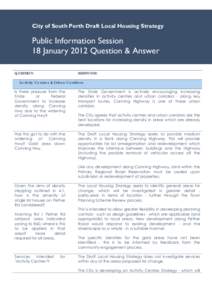 Microsoft Word - Q & A 18 January 2012.doc