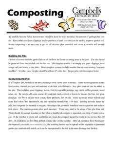 Composting 2342 South 40th Street[removed]7000 South 56th Street[removed]www.campbellsnursery.com