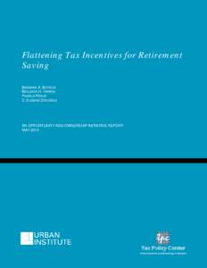 Flattening Tax Incentives for Retirement Saving