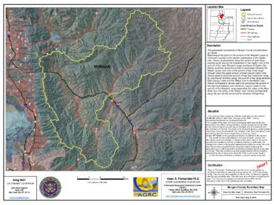 Location Map  Legend Selected County  «