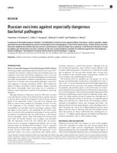 Health / Vaccination schedule / Anthrax vaccines / Vaccination / Cholera vaccine / Bioterrorism / Anthrax / Influenza / Plague vaccine / Vaccines / Biology / Medicine