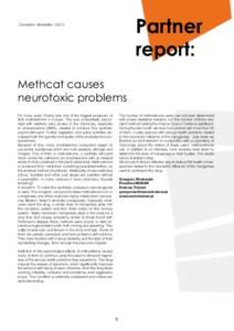 Partner report: Correlation NewsletterMethcat causes