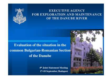Danube / Executive Agency for Exploration and Maintenance of the Danube River