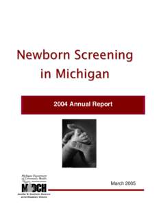 Newborn screening / Guthrie test / Neonatal heel prick / Health / Medicine / Pediatrics