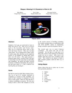 Microsoft Word - shapespaper.doc