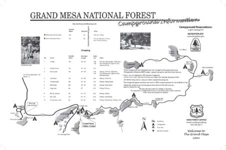 5/2014  Welcome to our National Forest Campgrounds As a visitor to the National Forest, the following reminders protect the natural environment and ensure your health and safety. 1. 	 You must pay a fee to use certain c