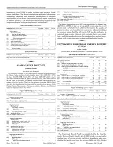 United Mine Workers of America Benefit Funds Trust Funds ADMINISTRATIVE CONFERENCE OF THE UNITED STATES  investment Act of 2009 in order to detect and prevent fraud,