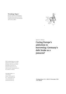 Working Paper Research Division EU Integration Stiftung Wissenschaft und Politik German Institute for International and Security Affairs