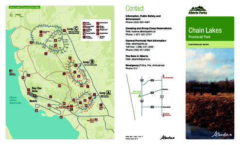 Tourism / Chain Lakes Provincial Park / Campsite / Geography of Canada / Recreation / Outdoor recreation / Prince Albert National Park / McLeod Lake / Camping / Procedural knowledge / Scoutcraft