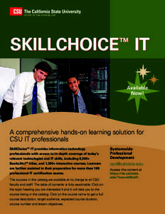 OFFICE OF THE CHANCELLOR  ™ SKILLCHOICE  IT