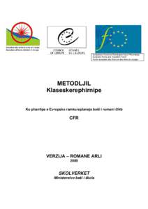 CFR METODMATRIJALI KI ROMANI ČHIB