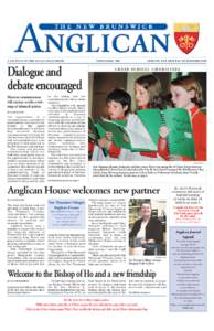 SEPTEMBER[removed]THE NEW BRUNSWICK ANGLICAN A SECTION OF THE ANGLICAN JOURNAL