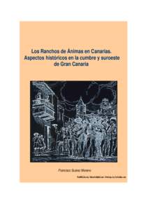 Los Ranchos de Ánimas en Canarias. Aspectos históricos en la cumbre y suroeste de Gran Canaria