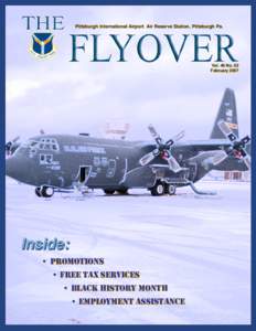 Pittsburgh International Airport Air Reserve Station, Pittsburgh Pa.  Vol. 46 No. 02 February[removed]Inside: