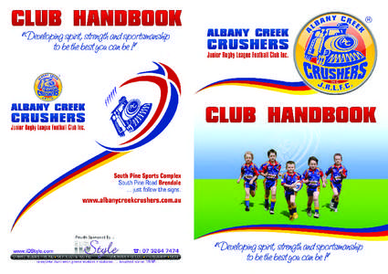 Albany Creek Crushers J.R.L.F.C.