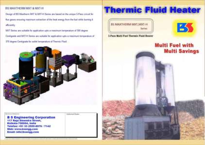 DETAILS Heat Output Maximum Thermic Fluid Outlet Temperature Difference in Thermic Fluid Inlet & Outlet
