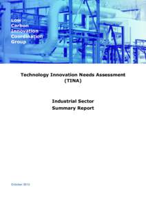 Low Carbon Innovation Coordination Group