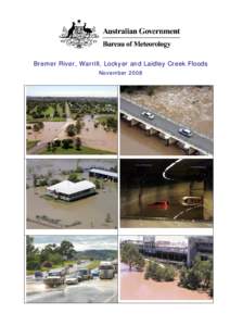 Microsoft Word - Bremer, Warrill, Lockyer and Laidley Floods November 2008.…