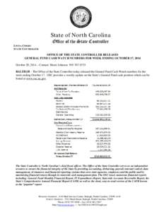 Administrative law / Comprehensive annual financial report / Government Accountability Office / Political economy / Economic policy / Raleigh /  North Carolina / Linda Combs / Accountancy / Public finance / Economy of the United States