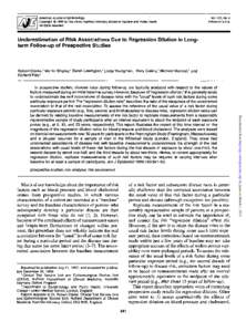 American Journal of Epidemiology Copyright O 1999 by The Johns HopWns University School of Hygiene and Public Health ADrightsreserved Vo). 150, No. 4 Printed hi U.S.A