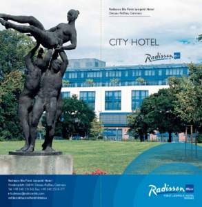 Radisson Blu Fürst Leopold Hotel Dessau-Roßlau, Germany city HOTEL  Radisson Blu Fürst Leopold Hotel