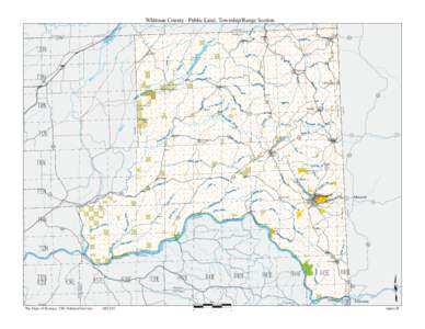 Whitman County - Public Land, Township/Range Section  Escure/Rock[removed]Creek