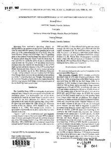 I GEOPHYSICAL RESEARCH LETTERS, VOL. 20, NO. 12, PAGES[removed], JUNE 18, 1993