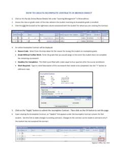 HOW TO SUBMIT AN APPROVAL TO ADD OR DROP A MINOR PROGRAM FOR A STUDENT