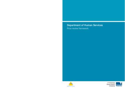 Department of Human Services Price review framework ii  Price review framework