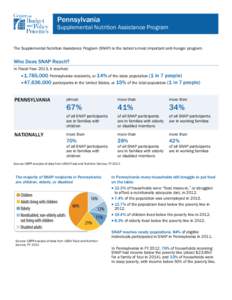 Economy of the United States / Electronic Benefit Transfer / Snap / Food and Nutrition Service / Center on Budget and Policy Priorities / Government / Nutrition Assistance for Puerto Rico / Social programs in the United States / Federal assistance in the United States / United States Department of Agriculture / Supplemental Nutrition Assistance Program